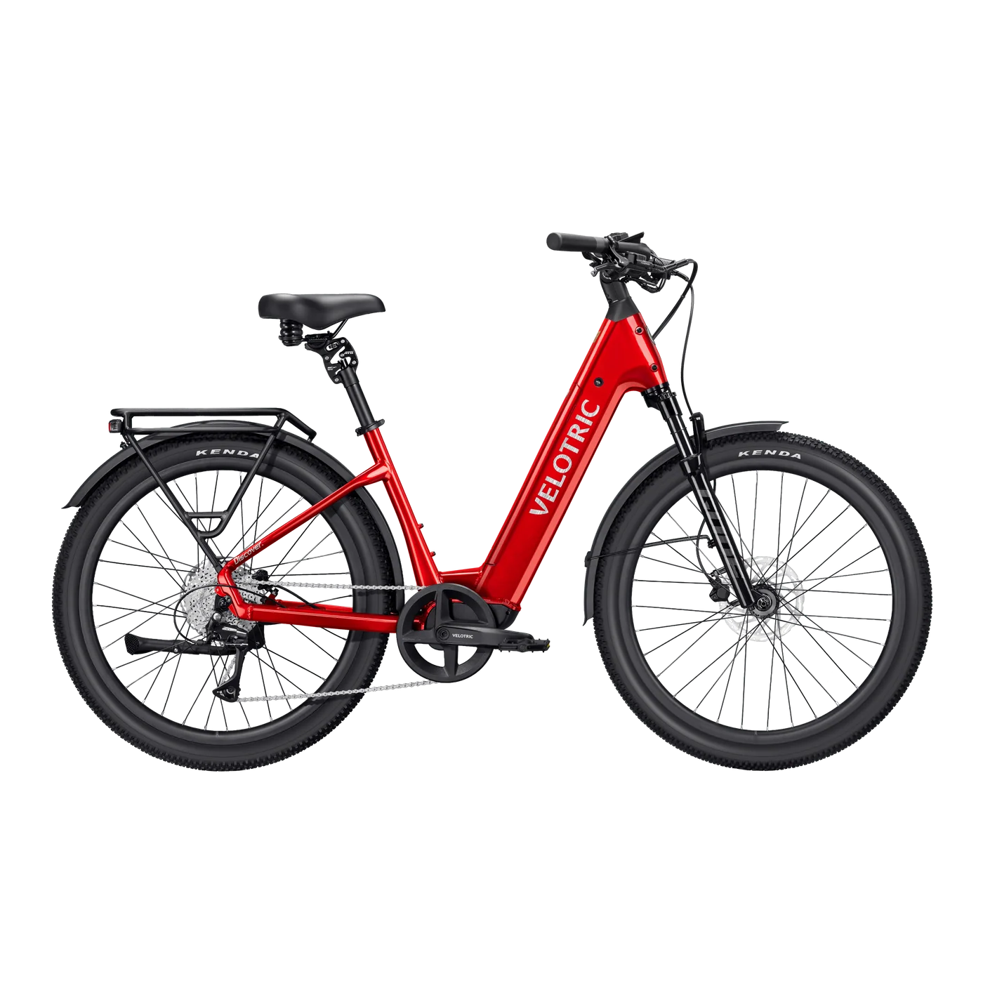 Red Velotric Discover 3 electric commuter bike